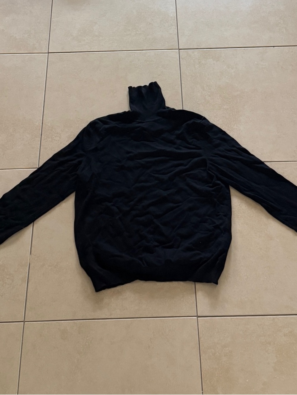 Men's Bershka Black Turtleneck Sweater